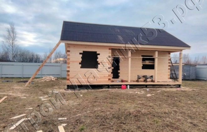 4 Брусовой дом ОД-8 7×9, 63 м², Ленинградская область, Всеволожский район, Деревня Хапо-Ое (16)